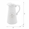 6" x 5" x 9" Louis Fleur-De-Lis Pitcher