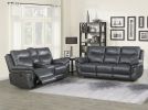 Isabella - Console Loveseat - Gray